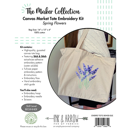 Embroidery Tote Kits     